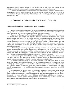 Geografijos mokslo raida Europoje viduramžiais. Paveikslėlis 6