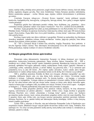 Geografijos mokslo raida Europoje viduramžiais. Paveikslėlis 8