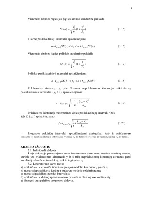 Vienmatės tiesinės regresijos modelis. Paveikslėlis 3