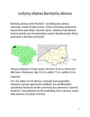 Ledynų slėptas Barstyčių akmuo. Paveikslėlis 3