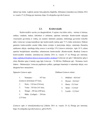 Lietuva – pažinimo kompetencijos objektas. Paveikslėlis 8