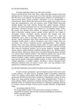 LIETUVOS GEOLOGIJOS KVARTERO PERIODAS. Paveikslėlis 3