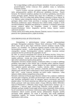 LIETUVOS GEOLOGIJOS KVARTERO PERIODAS. Paveikslėlis 4