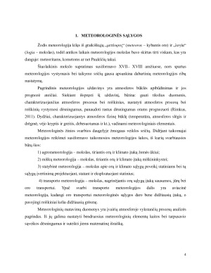 METEOROLOGINIŲ SĄLYGŲ MODELIAVIMAS. Paveikslėlis 4