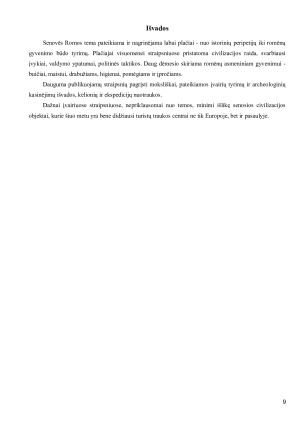 SENOJO PASAULIO EGZISTAVIMO AIŠKINIMAS MOKSLIŠKAI PAGRĮSTUOSE STRAIPSNIUOSE IR PUBLIKACIJOSE PER 5 METUS. Paveikslėlis 10