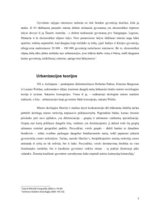 Urbanizacijos samprata. Paveikslėlis 5