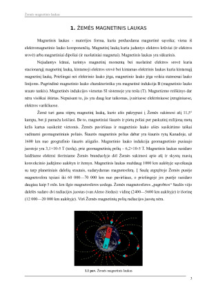 Žemės magnetinio lauko analizė. Paveikslėlis 3