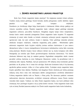 Žemės magnetinio lauko analizė. Paveikslėlis 5