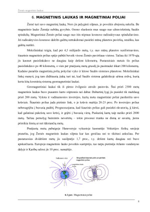 Žemės magnetinio lauko analizė. Paveikslėlis 8