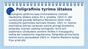 POLIGRAFO NAUDOJIMAS KRIMINALISTINĖJE PRAKTIKOJE. Paveikslėlis 6
