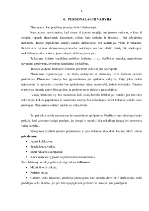 IĮ Privatus vaikų darželis. Verslo planas. Paveikslėlis 8