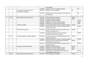 Viešojo sektoriaus subjektų apskaitos ypatumai, palyginus su pelno siekiančių įmonių apskaita. Paveikslėlis 8