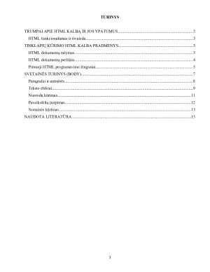 Interneto tinklapių kūrimas HTML kalba. Paveikslėlis 3