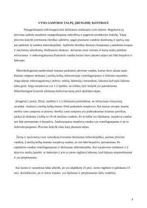 Vyno gamybos mikrobiologinė reikšmė. Paveikslėlis 9