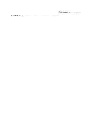 Probleminio klausimo svarstymo planas. Paveikslėlis 2