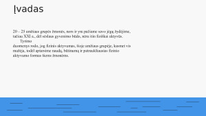 0 – 25 metų asmenų fizinio aktyvumo kryptys. Paveikslėlis 2
