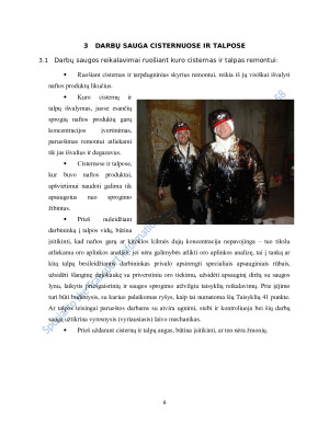 DARBŲ SAUGA DIRBANT TANKUOSE, CISTERNOSE, TRIUMUOSE, TARPDUGNINĖSE SEKCIJOSE IR BLOGAI VĖDINAMOSE PATALPOSE. Paveikslėlis 7