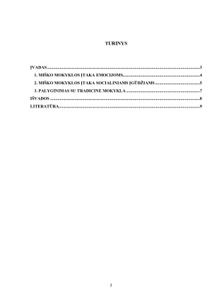  KAIP MIŠKO MOKYKLOS SISTEMA VEIKIA VAIKŲ EMOCINĘ GEROVĘ IR SOCIALINIUS ĮGŪDŽIUS . Paveikslėlis 2