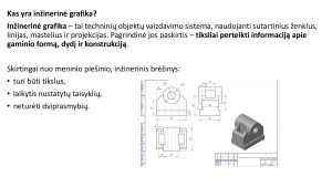 Inžinerinė grafika. Paveikslėlis 3