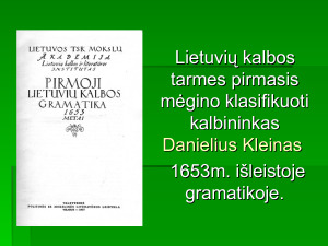 Lietuvių kalbos tarmės. Paveikslėlis 6