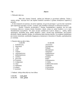 Dalyvis. Užduotys 7 kl. Paveikslėlis 1