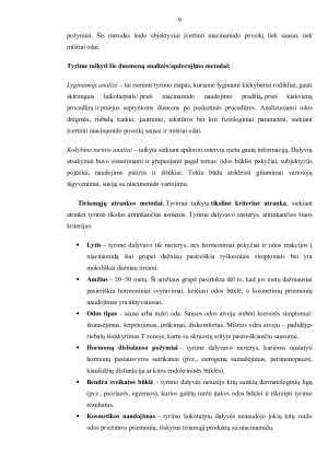 NIACINAMIDO VARTOJIMAS SKIRTINGŲ TIPŲ ODAI: SAUSAI IR MIŠRIAI ODAI. Paveikslėlis 9