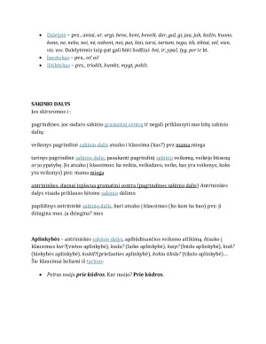 KALBOS DALYS. Paveikslėlis 2