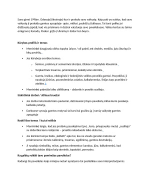 (Iš)plaukti performanso aprašymas. Paveikslėlis 3