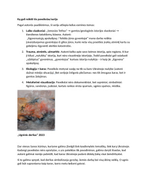 (Iš)plaukti performanso aprašymas. Paveikslėlis 5