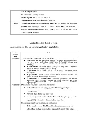 Sakinio dalys. Teorija ir užduotys. Paveikslėlis 2