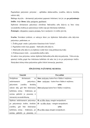 IŠPLĖSTINĖS APLINKYBĖS. Užduotys. Paveikslėlis 4