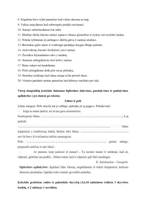 IŠPLĖSTINĖS APLINKYBĖS. Užduotys. Paveikslėlis 8