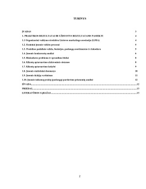 LIETUVOS MARKETINGO ASOCIACIJOS (LiMA) APIBŪDINIMAS IR VEIKLOS VERTINIMAS. Paveikslėlis 2