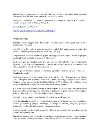 Senovės pasaulio valstybingumo idėjos ir formos: Rytų despotijos, Atėnų demokratija, Romos imperija. Paveikslėlis 2