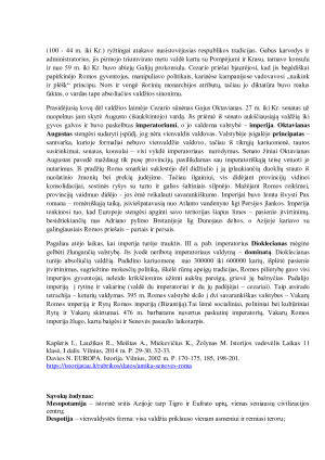 Senovės pasaulio valstybingumo idėjos ir formos: Rytų despotijos, Atėnų demokratija, Romos imperija. Paveikslėlis 4