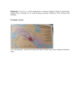 Senovės pasaulio valstybingumo idėjos ir formos: Rytų despotijos, Atėnų demokratija, Romos imperija. Paveikslėlis 7