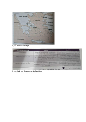 Senovės pasaulio valstybingumo idėjos ir formos: Rytų despotijos, Atėnų demokratija, Romos imperija. Paveikslėlis 9