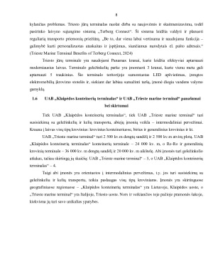 SANDĖLIAI IR TERMINALAI. Paveikslėlis 8