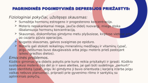 POGIMDYMINĖ DEPRESIJA. Paveikslėlis 4