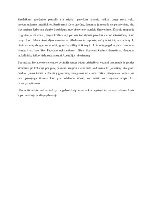 Saugios aplinkos jaunikių auginimui pasirinkimas kaip gyvūnų elgesio adaptacija, siekiant užtikrinti naujos kartos išgyvenimą. Paveikslėlis 4