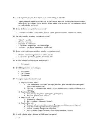 Teisės teorijos egzamino klausimai. Paveikslėlis 2