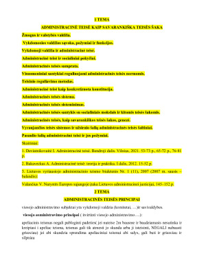 Administracinė teisė konspektas