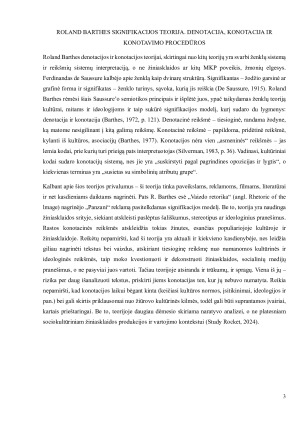 R. Barthes‘o teorija. Denotacija, konotacija, konotavimo procedūros „Nike“  prekės ženklo reklamose. Paveikslėlis 3