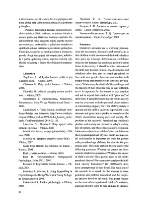 IKIMOKYKLINIO AMŽIAUS VAIKŲ BAIMIŲ RAIŠKA. Paveikslėlis 8