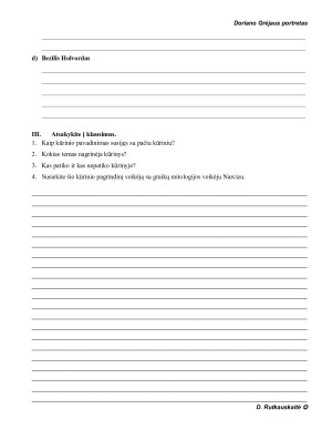 Doriano Grėjaus portretas. Apklausa 9 kl. Paveikslėlis 2