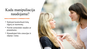 Manipuliacijos metodai. Paveikslėlis 7