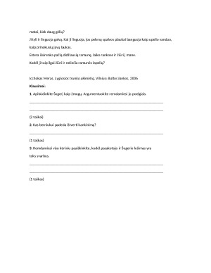 TEKSTO SUVOKIMO UŽDUOTYS 10 klasei (LYGIOSIOS TRUNKA AKIMIRKĄ, NE MANO IŠRADIMAS MINTIS APIE GERUMĄ). Paveikslėlis 3