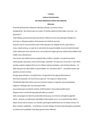 TEKSTO SUVOKIMO UŽDUOTYS 10 klasei (LYGIOSIOS TRUNKA AKIMIRKĄ, NE MANO IŠRADIMAS MINTIS APIE GERUMĄ). Paveikslėlis 4