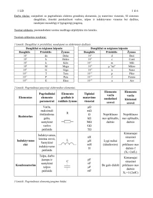 Elektros grandinių elementai. Paveikslėlis 2