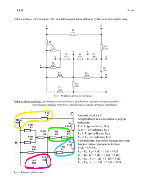 Elektros grandinių elementai. Paveikslėlis 4